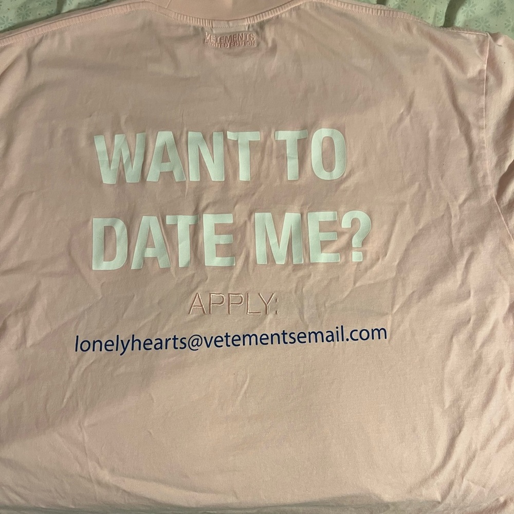 Vetements Oversized T shirt
